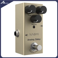 mini delay pedal electric guitar analog delay effect pedal true bypas electric guitar effects pedals delay pedal nep 10 by naomi