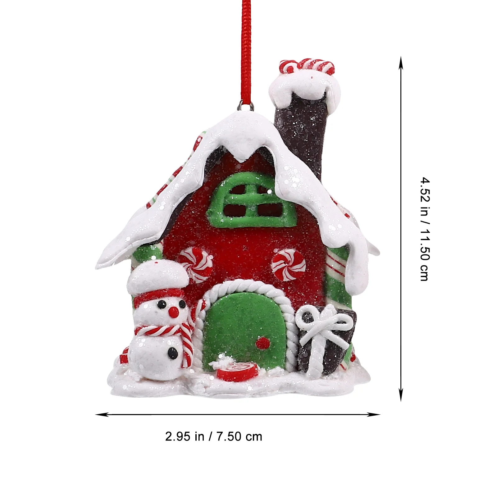 Роскошный рождественский пряничный домик домашний декор деревенские домики