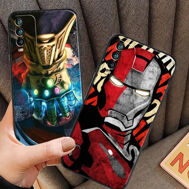 

Marvel Phone Cases For Xiaomi Redmi 7 7A 9 9A 9T 8A 8 2021 7 8 Pro Note 8 9 Note 9T Soft TPU Back Cover Carcasa Coque