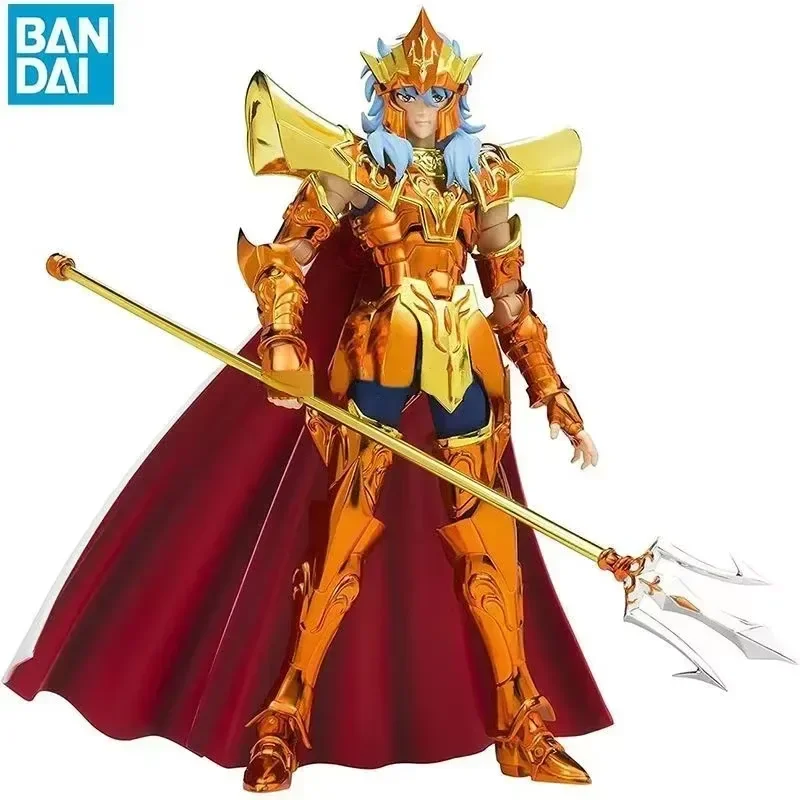 Фото BANDAI Saint Cloth Myth EX: Набор «Трон Посейдона» Делюкс для коллекционных фигурок аниме-персонажей, модель-игрушка, подарок для фанатов, лимитированная серия №4
