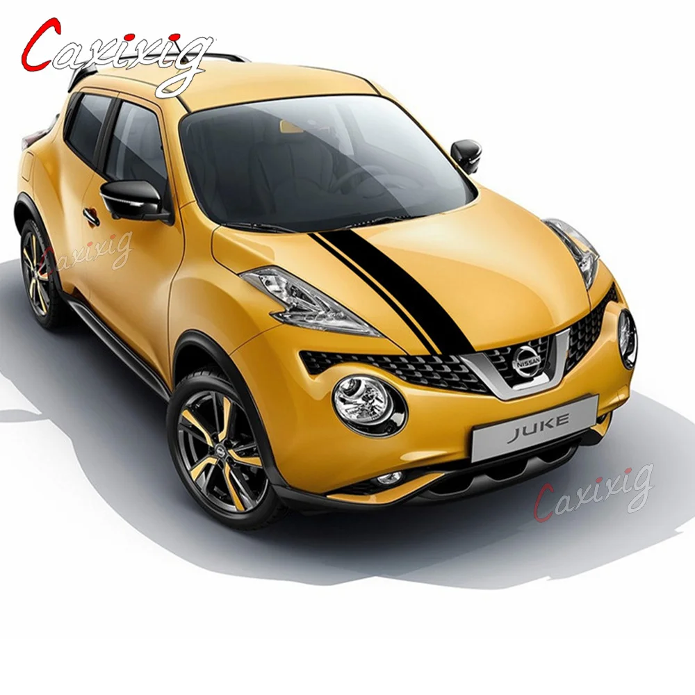 Автомобильная капота гоночные полосы для Nissan JUKE NISMO спортивный Стайлинг крышка