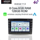 Carplay DSP IPS Android 11,0 8G + 128G мультимедийный плеер GPS карта RDS радио Wifi Bluetooth 5,0 для Renault Megane 2 ii 2003- 2010