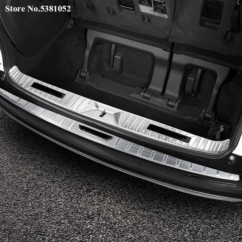 

Car Styling for Toyota Sienna 2021 2022 Accessories Rear Guard Bumper Trunk Guard Door Sill Plate Cover 2023