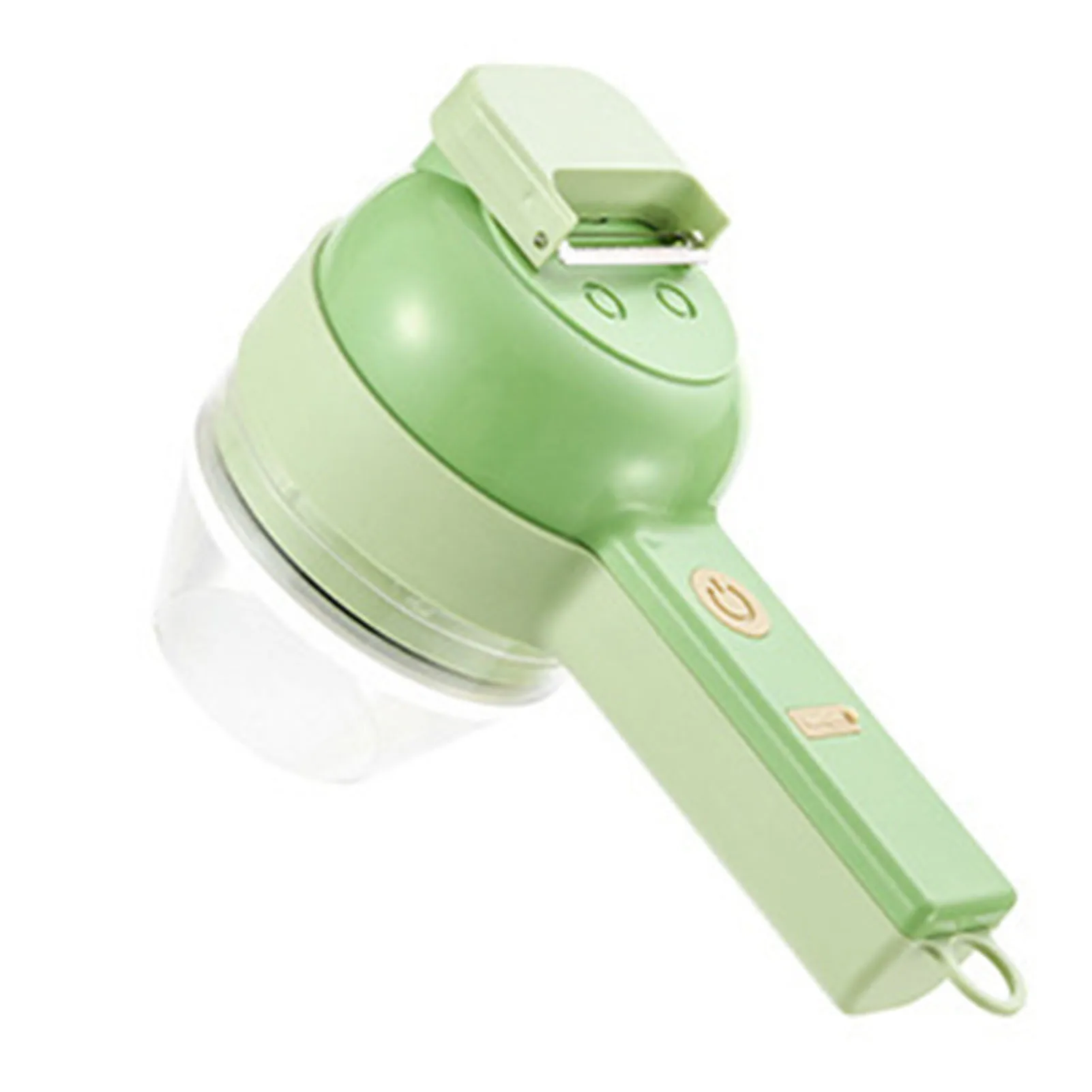 

4 in 1 Handheld Electric Vegetable Cutter Set Mini Wireless Food Choppers Type-C Rechargeable Veggie Open Feeding Port Humanize