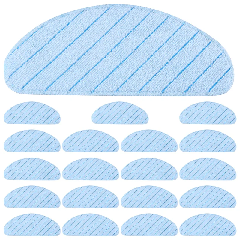 

Washable Mop Pads for ECOVACS DEEBOT OZMO T9 T9 Max T9 AIVI T8 Vacuum Cleaner Microfiber Mopping Cloth Rags