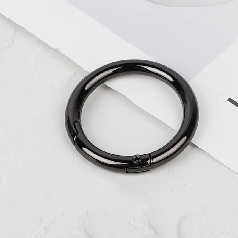 

Metal Hand Bag Purse Strap Belt Dog Collar Chain Ring Buckle Clasp Keyring