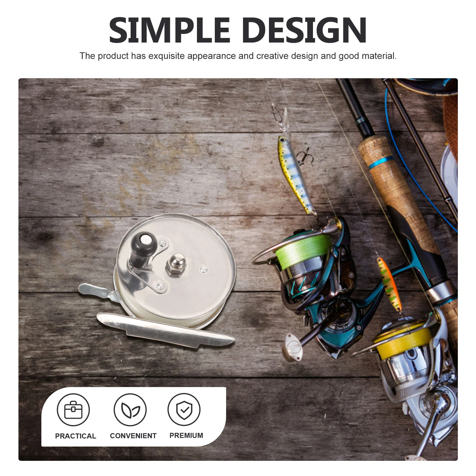 Колесо для ловли нахлыстом поставка на открытом воздухе железные морские снасти