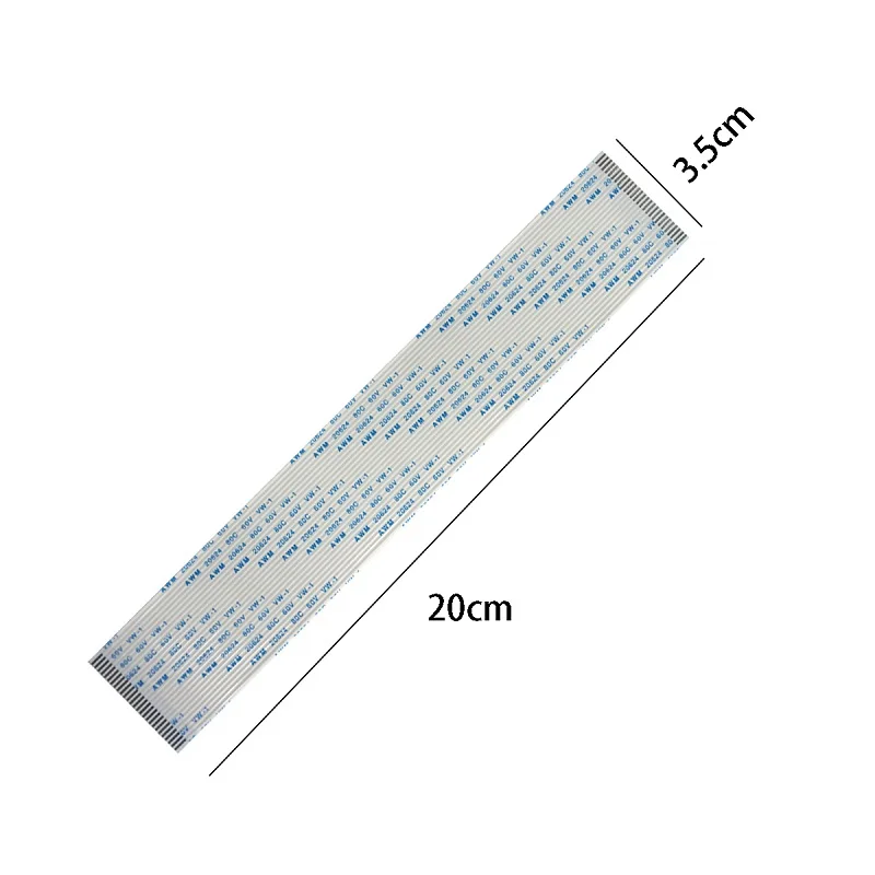 

27Pin FPC FFC Ribbon Flexible Flat Extension Cable 1.25mm Pitch Same Side type A 200mm Length