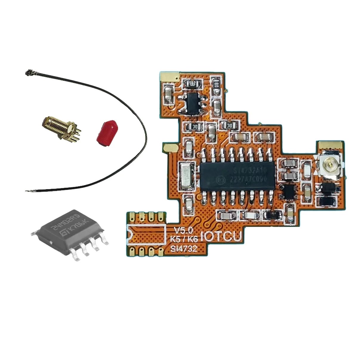 SI4732 V5.0 FPC модуль + чип 2 м для Quansheng UV K5 K6 HF коротковолновый полнодиапазонный