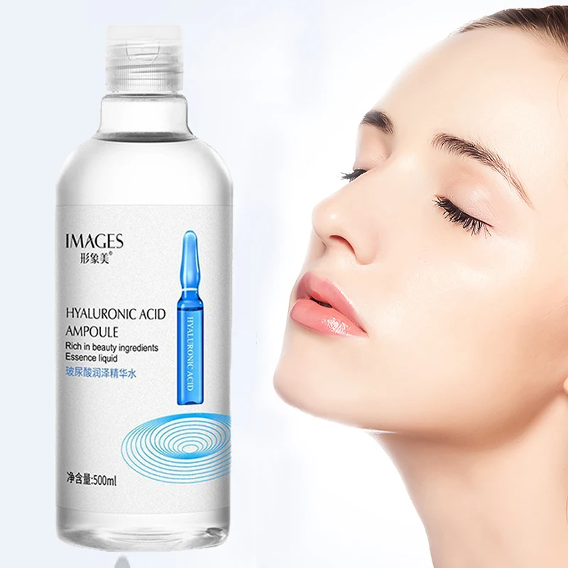 

500ML Niacinamide Hyaluronic Acid Essence Water Moisturizing Nourishing Skin Toner Essence Water Lotion Glycolic Acid