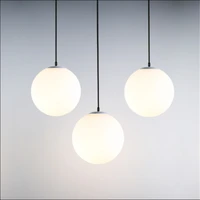 pendant vintage light glass lamp pendant white glass nordic loft fixtures e27 led indoor cord pendant lights spherical for ball