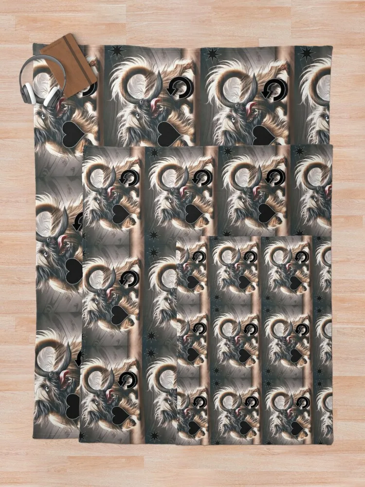 Одеяло Pugairn Cairn Terrier Chasing His Own Tail движущиеся одеяла и роскошные