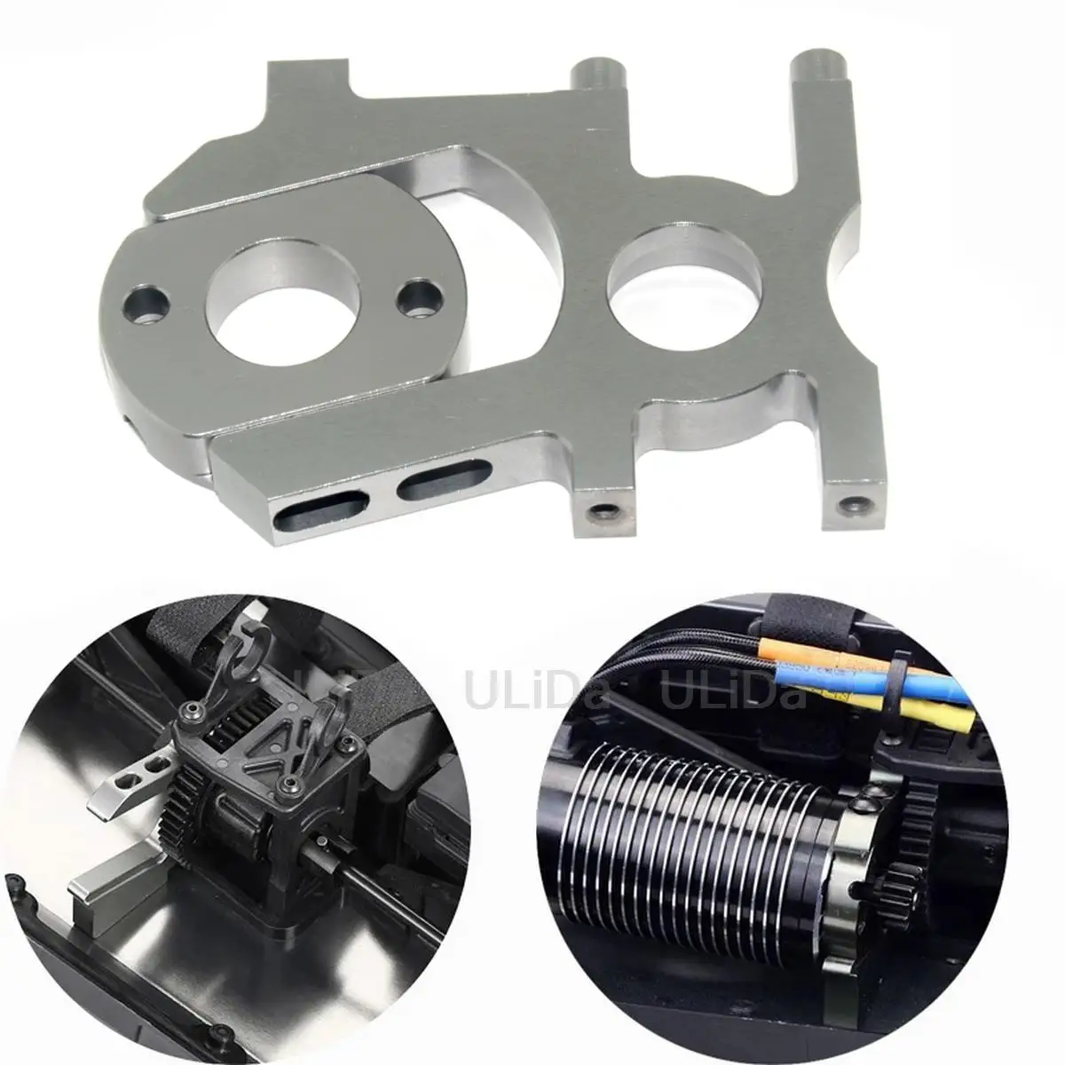 

ZD Racing 8456 08425 Motor Aluminium Alloy Nitro Change Brushless Motor Mounting Holder For 1/8 1/10 Kyosho HSP SST RC Car