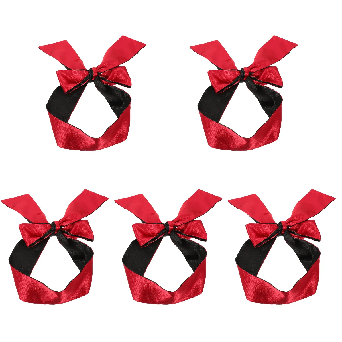 

5pcs Decorative Mask Portable Eye Mask Household Blind Fold Accessory