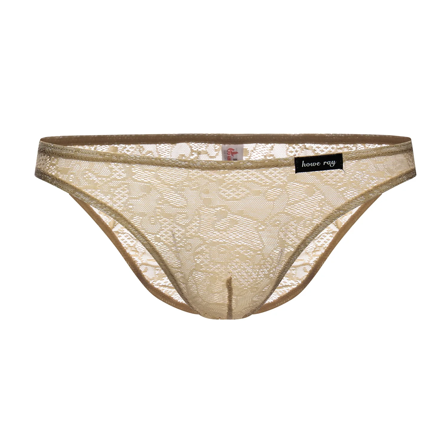 Roupa interior respirável de cintura baixa masculina, cuecas sexy de ...