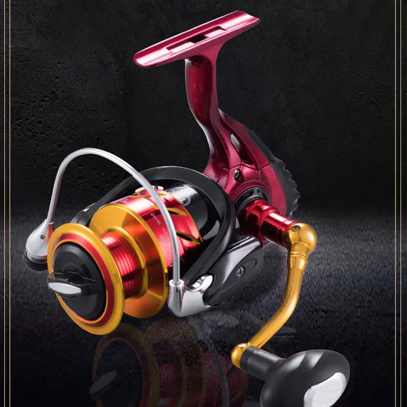 Enlarge Surfcasting Fishing Reel All Metal Overhead Baitcasting Fishing Reel High Speed Roller Moulinet Sports And Entertainment