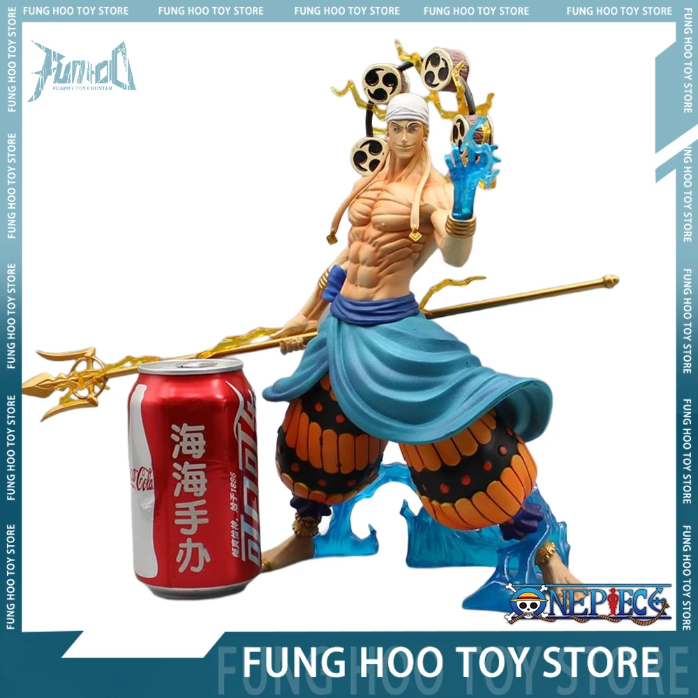 

31cm One Piece Enel Anime Figure Sky Piea Enel Battle Form Figures Gk Statue Figurine Pvc Model Doll Collectible Ornament Toys