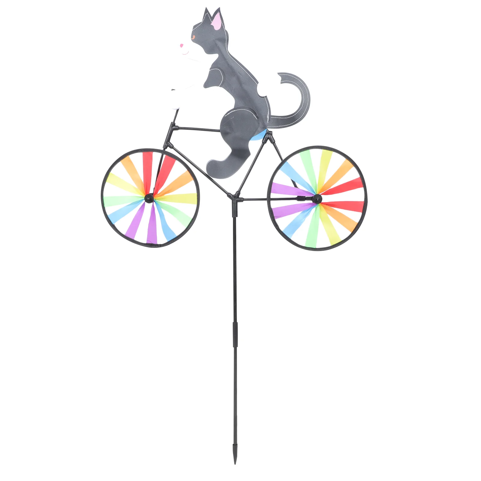 

Windmill Garden Wheels Lovely 3d Cat on Bike Windmill Wind Mill Outdoor Decor