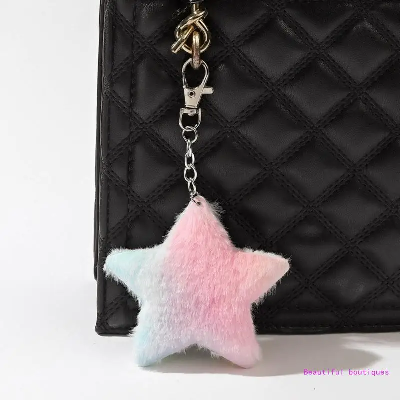 

Cat Keychain Pendant Plush Keyrings Cell-Phone for Bag Decorations DropShip