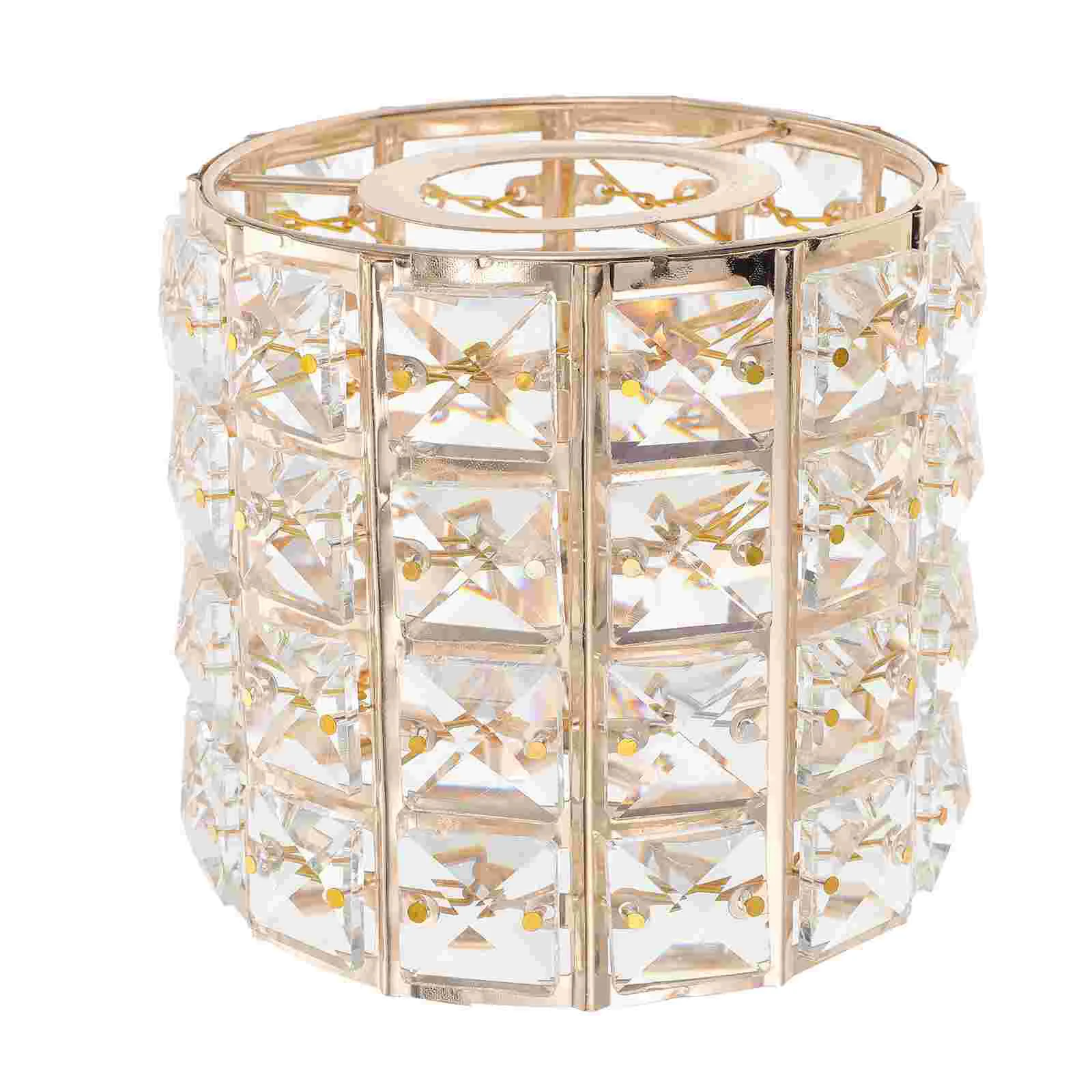 Потолочный напольный настенный светильник с крышкой из хрусталя |