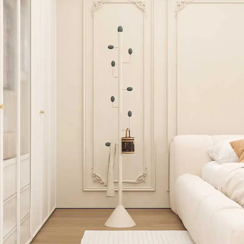 Кремовая вешалка для пальто-до-искусственно не занимает сумку в спальне и