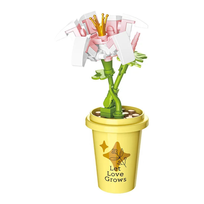 Горшечные растения ваза чашка суккуленты кактус Гипсофила горный Лотос