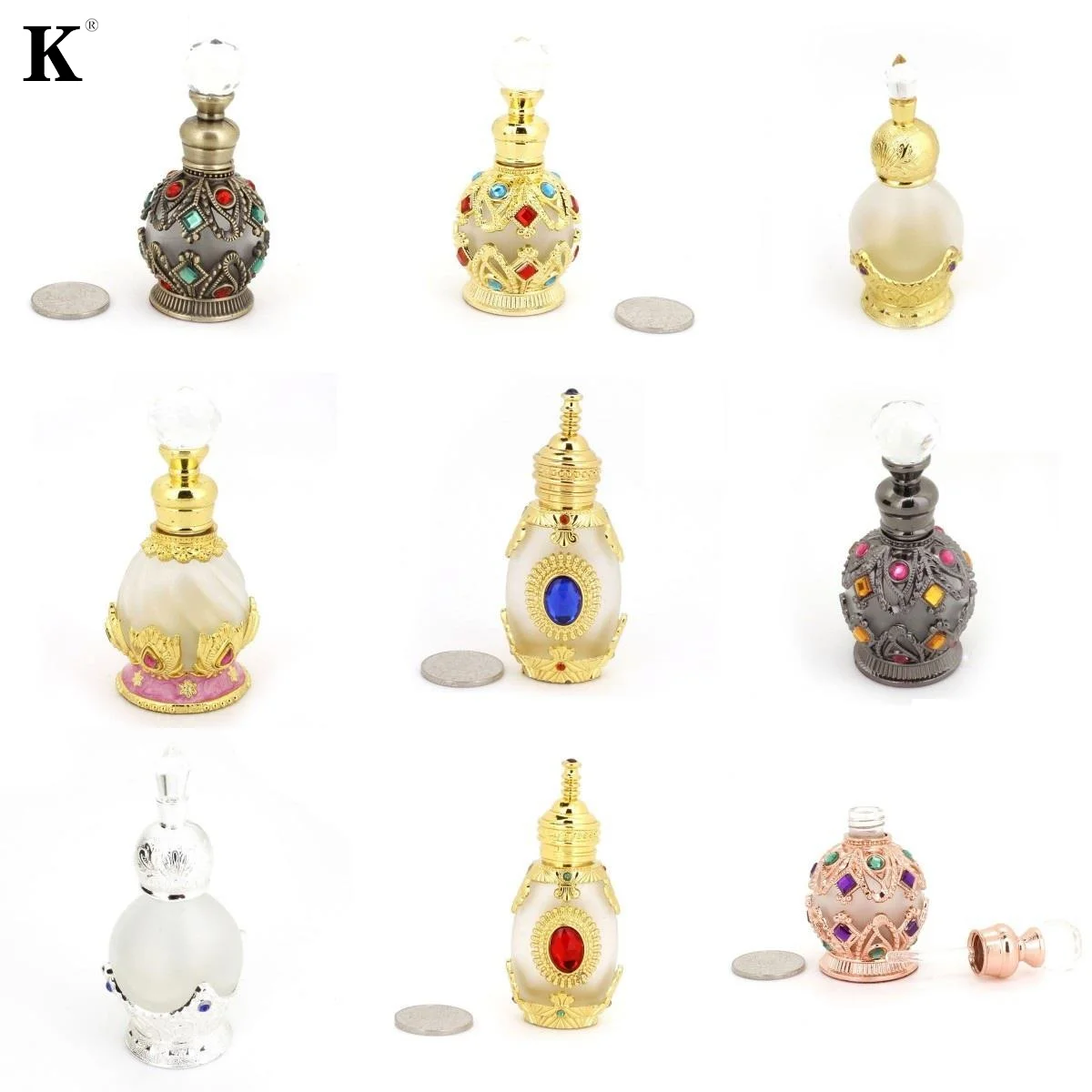 

Стеклянная бутылка-капельница для эфирного масла, 15 мл