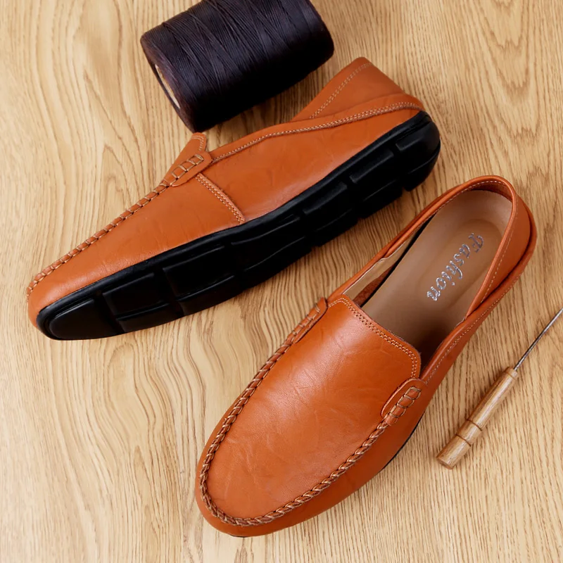 

Casual Shoes Men Leather White Casual Shoes Men Sneakers Breathable Men's Summer Man Zapatillas Transpirables Sports Leisure
