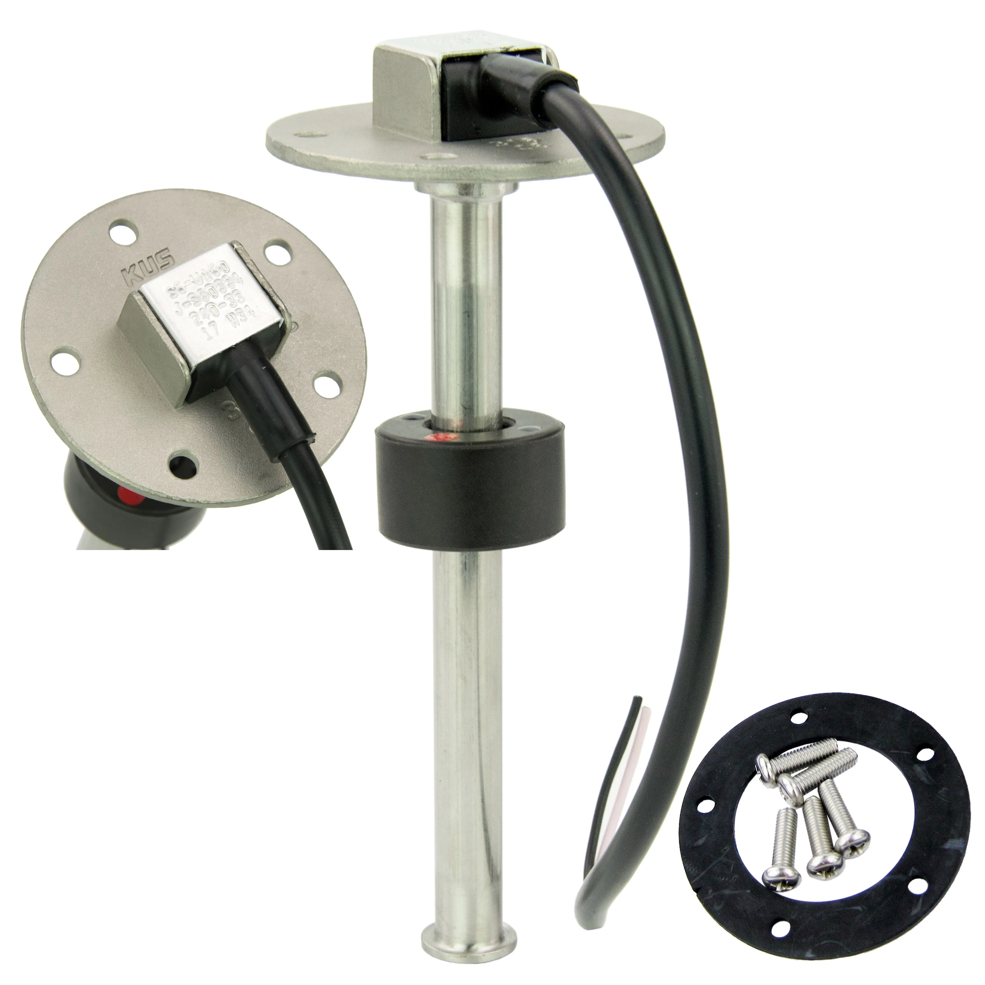 

Fuel Level Sending Unit Marine Boat Truck RV Water Level Sensor Gas Tank Sender 240-33 Ohms 200mm