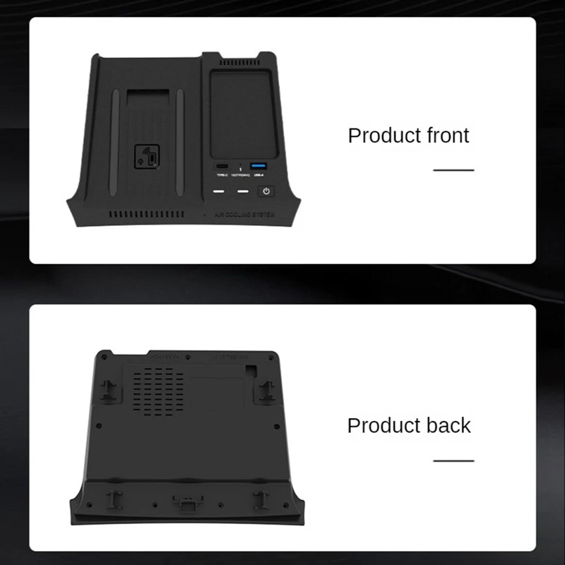 Автомобильное беспроводное зарядное устройство центральная консоль зарядная