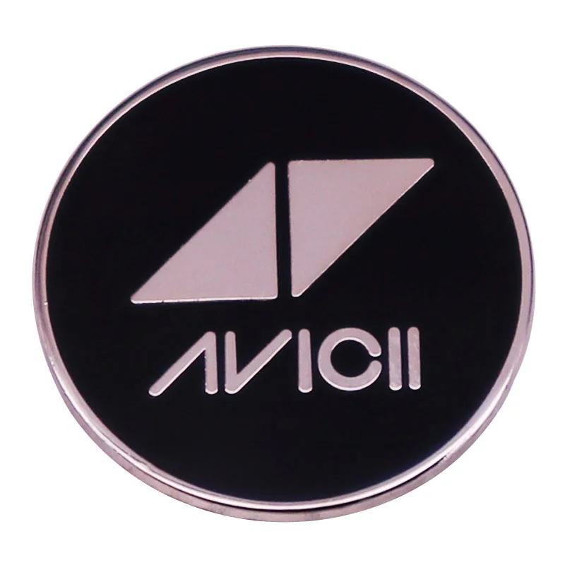 Avicii-Logo Enamel Pin Metal Badge Accessories | Brooches