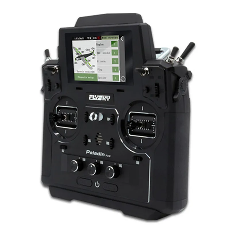 

New Flysky FS-PL18 Paladin 2.4G 18CH Radio Transmitter 2KM w/FS-FTr10 Receiver HVGA 3.5 Inch TFT Touch Screen for RC FPV Drone