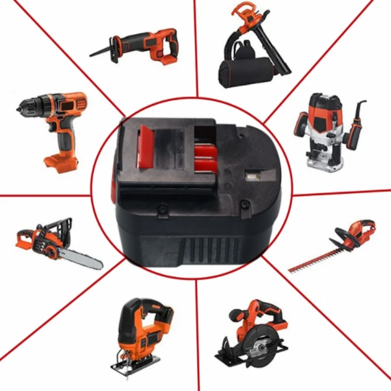 Литиевая батарея для Black &amp Decker 12 В 6000 мАч