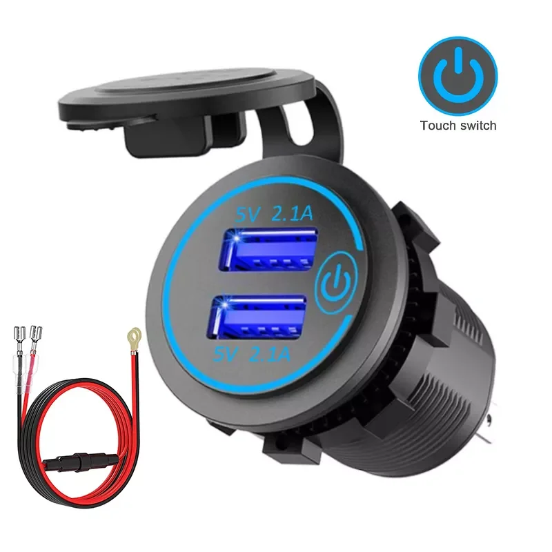 

Быстрое зарядное устройство с двумя USB-портами, 4,2 А