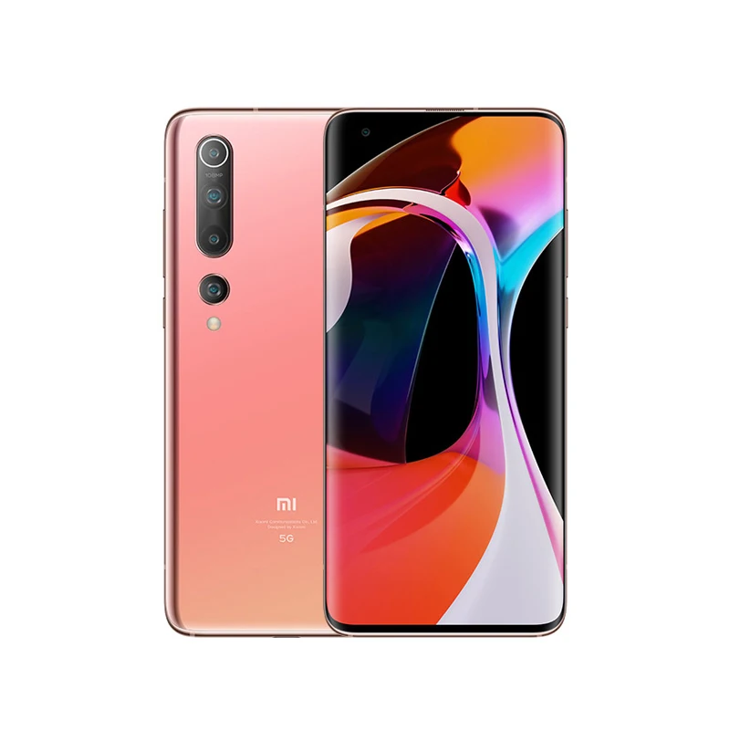 Сотовый телефон Xiaomi 10 5G мобильный Global rom Snapdragon 865 4780 мАч аккумулятор камера MIUI 11