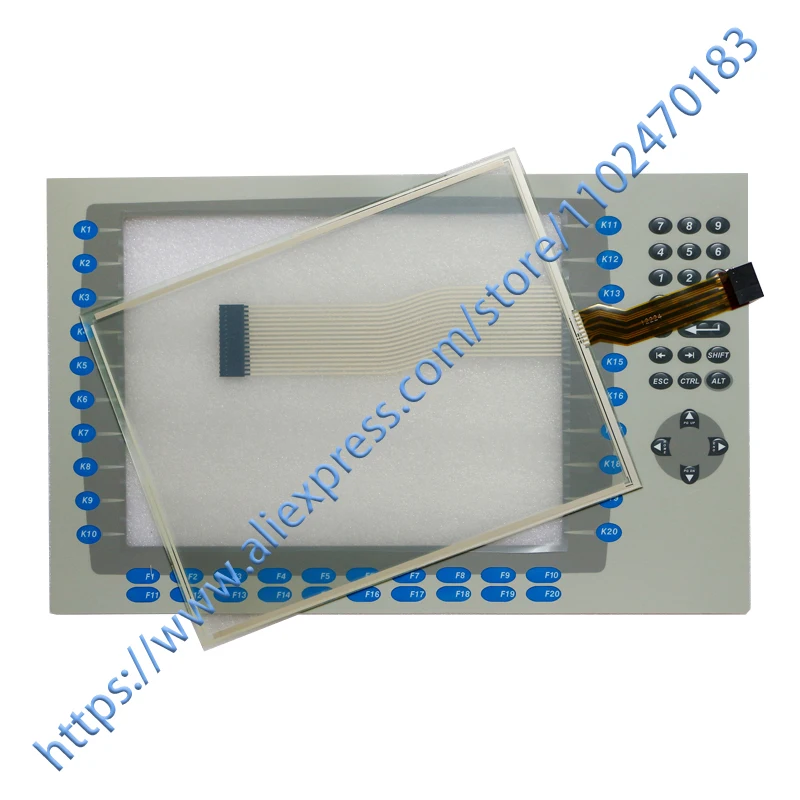 

Touch Screen Glass+ Keypad Membrane 2711P-B12 2711P-RDB12 2711P-K12