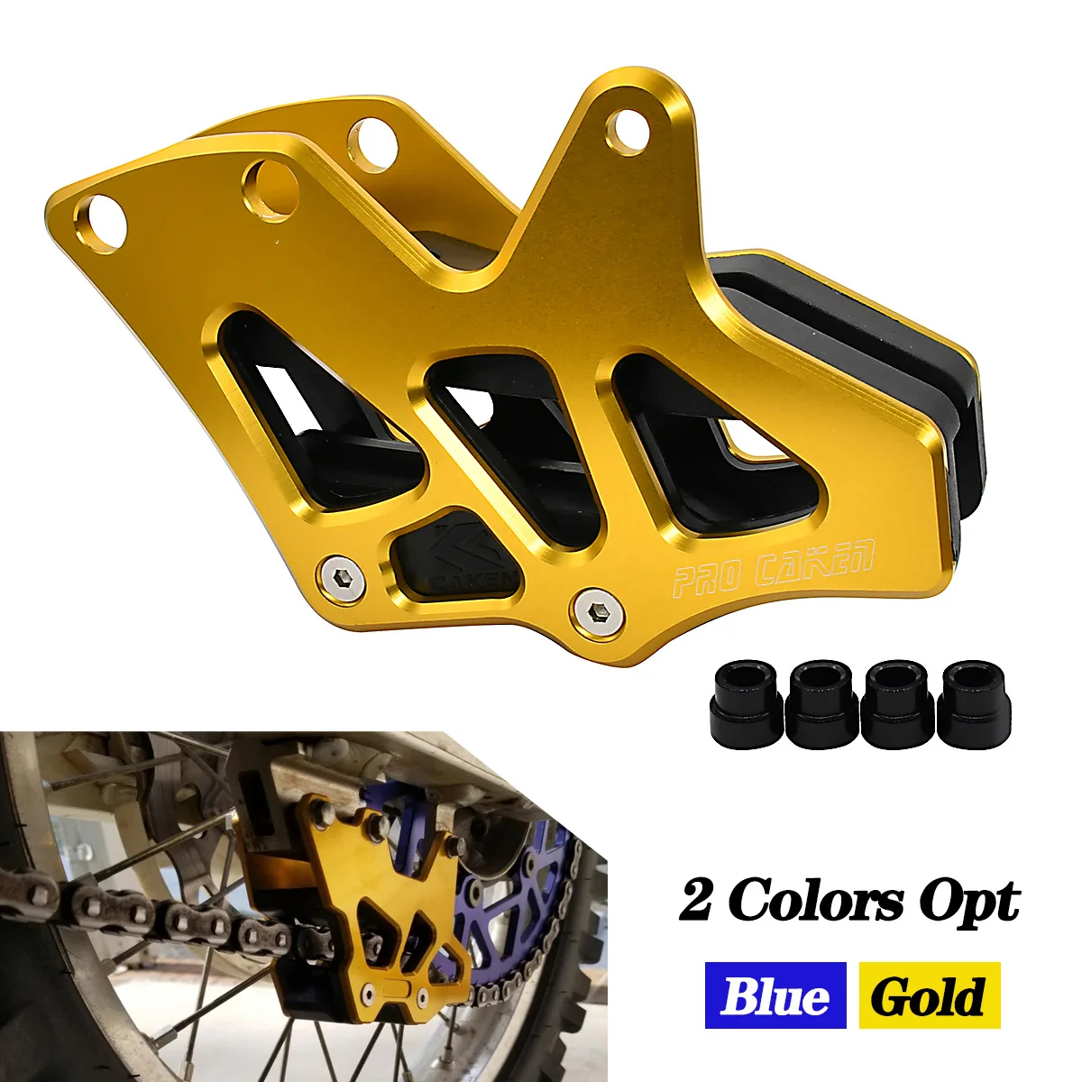 

Motorcycle Chain Guard Guide For Suzuki RM Z250 Z450 RM125 RM250 RMZ250 RMZ450 RMX450Z DRZ250 DRZ400 E S M Enduro Dirt Pit Bike