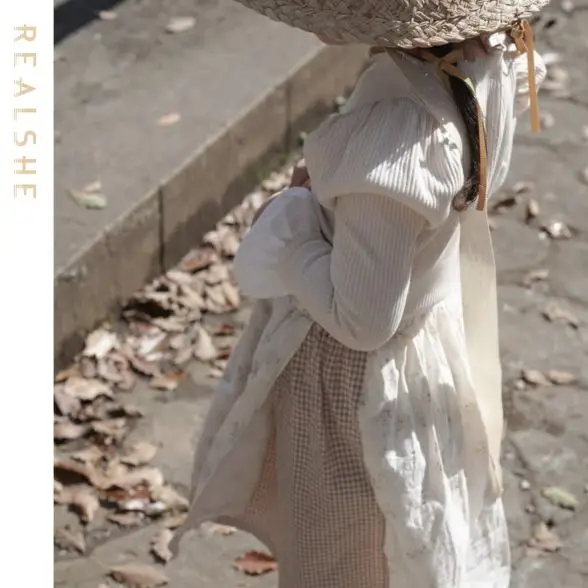 

Summer Kids T-shirt Solid Long Sleeve Knit Girls Tees Fashion Girls Tops Korean Casual Children Clothes for Age 2-6Y