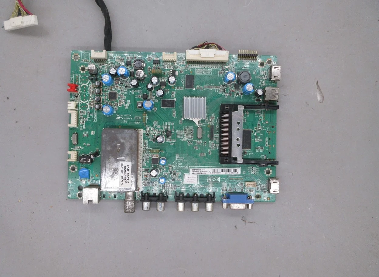 

Disassemble for TCL d55p6100d mainboard 40-ms2800-mag2xg screen v546h1-ls1