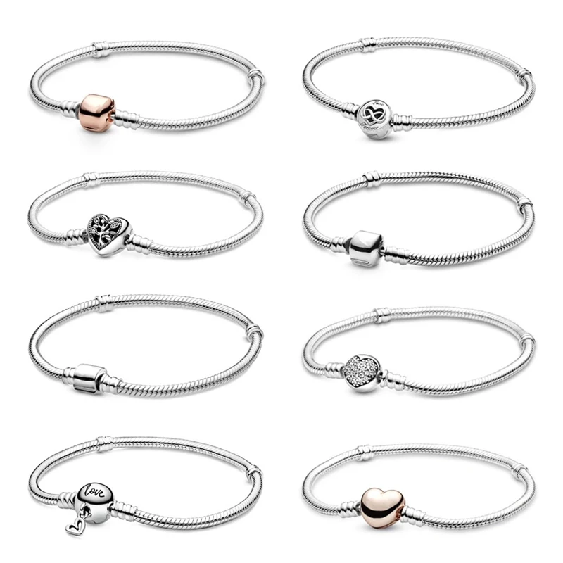 

Женский браслет из серебра 925 пробы, с бусинами