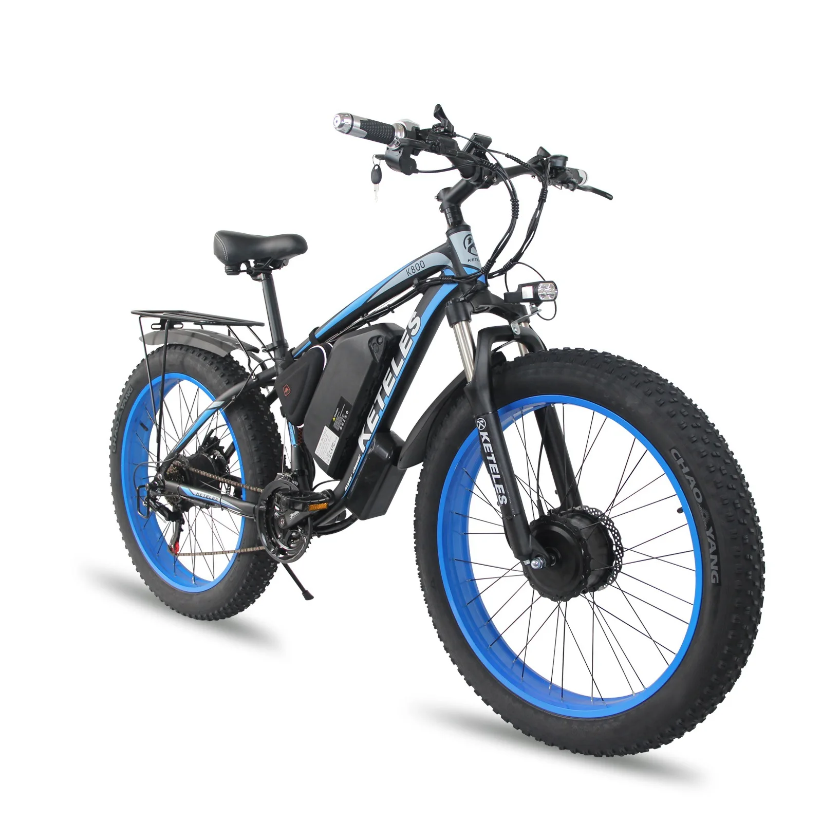 

Wholesale EU European Warehouse Ready to Ship Dual Motor EL Awd Bafang 750W 1500W Fat Ebike E Bike Electric Bicycle