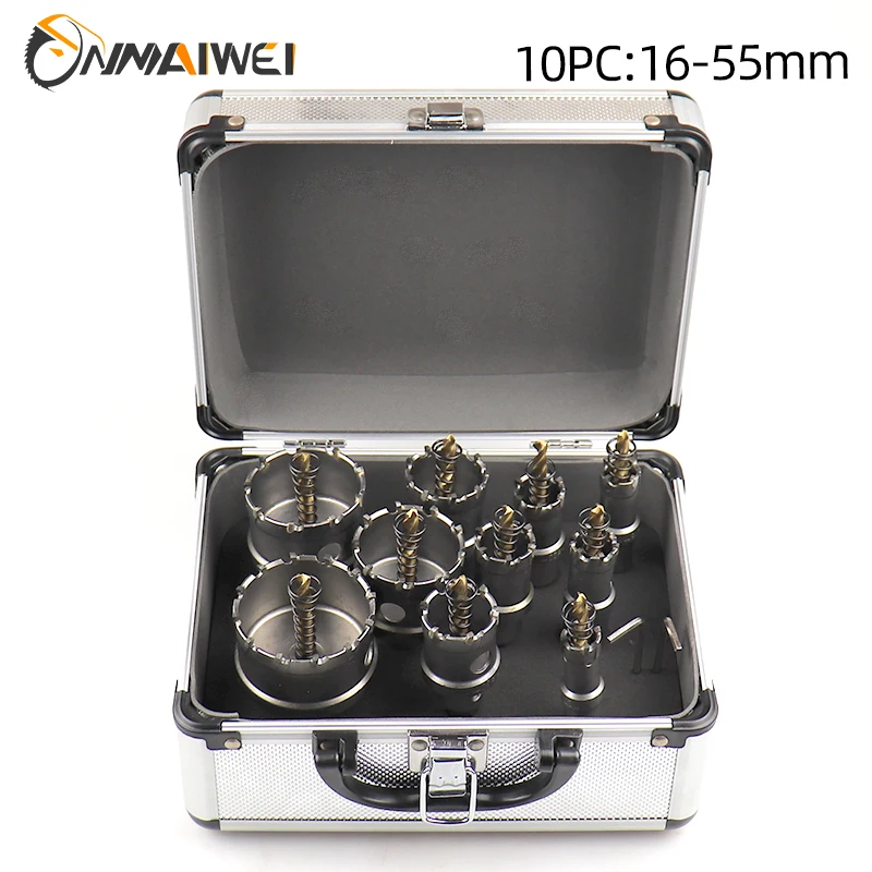 

Корончатые сверла Onmaiwei для металла 16-55 мм