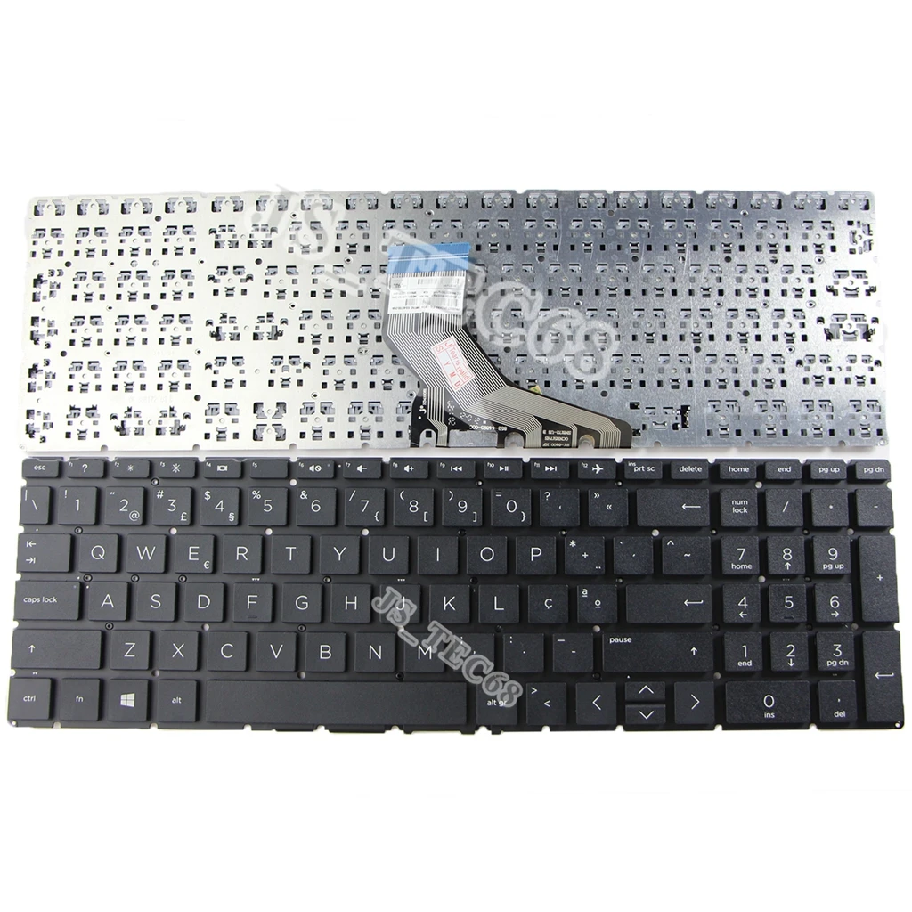 Новая Portugal Teclado клавиатура для HP ENVY 15m-cp0000 15m-cp0011dx 15m-cp0012dx черная