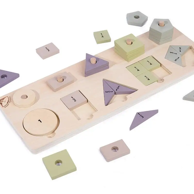 

Montessori Puzzle Board Toy Color Shape Sorting Matching Preschool Learning Toys Preschool Educational Toys Math Games Stacking