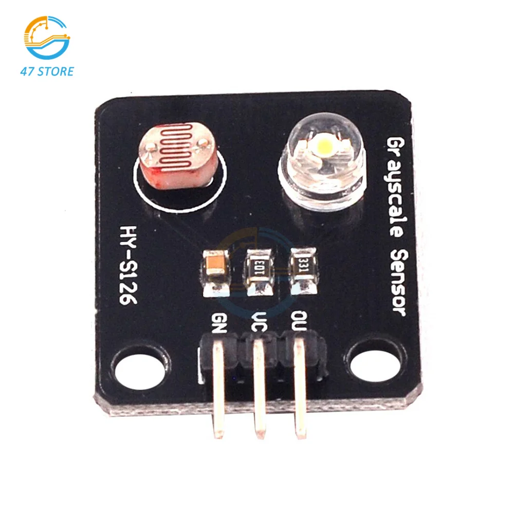 

Photosensitive Sensor Module Light Module Detects Grayscale Sensor Line Finder Tracking Module for arduino