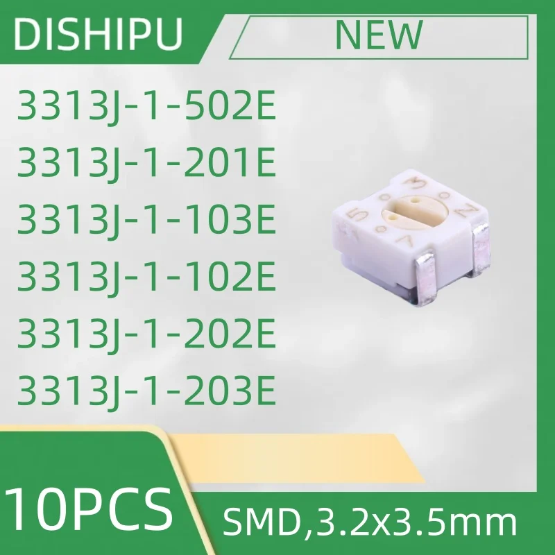 10 шт. 3313J-1-502E 3313J-1-201E 3313J-1-103E 3313J-1-102E 3313J-1-202E 3313J-1-203E SMD 3 2x3 5 мм