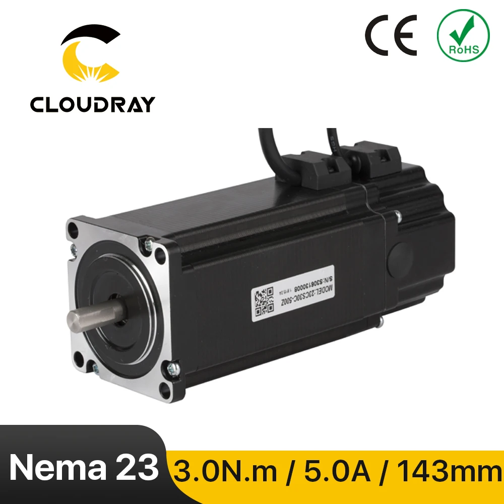 

Шаговый двигатель Cloudray Nema 23 2-фазный