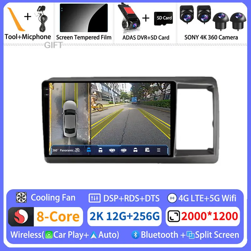 

Автомобильное радио Android 15 для Honda Crossroad 2007-2010 (RHD) Мультимедийный плеер GPS Navi Головное устройство Беспроводной Carplay Стерео BT Видео