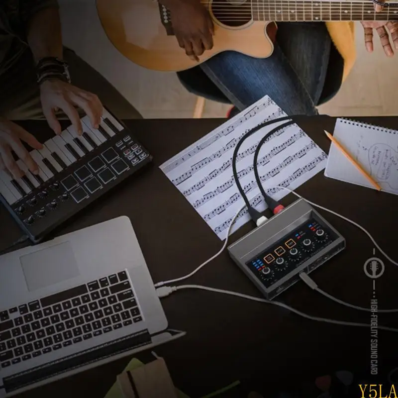 Фото Y5LA Superior Craftsmanship Sound Card для четкой звуковой записи долгосрочной продолжительности №5