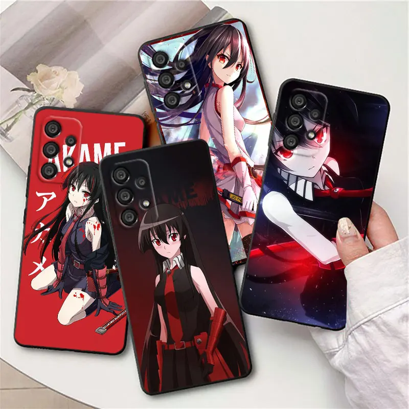 

Akame Ga Kill Anime cartoon Phone Case For Samsung j8 j7 j2 Core M13 M33 M23 M52 M32 M22 M31S M31 M21 M20 M10 Black Cover